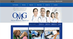 Desktop Screenshot of oleanmedicalgroup.com